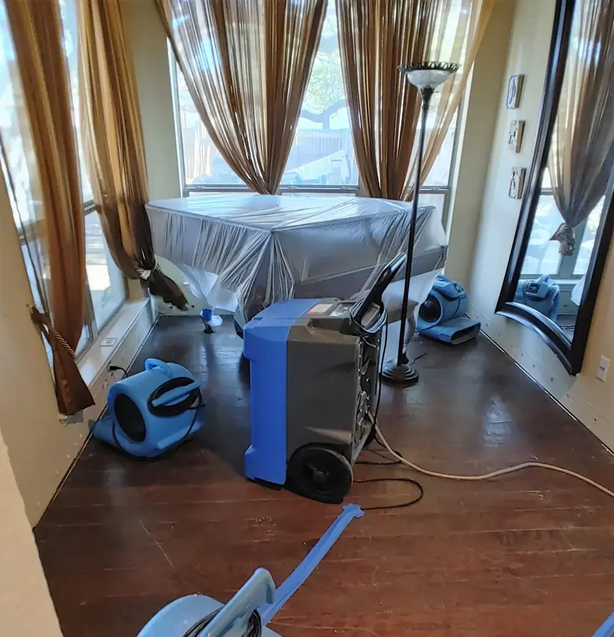 A thermal check for hidden moisture in a Coachella Valley home