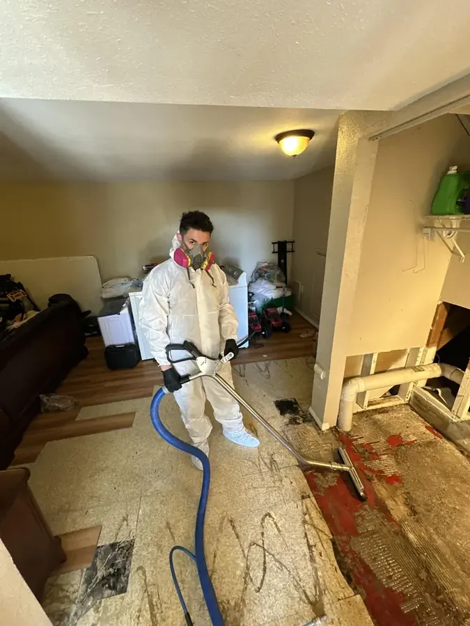 Category 3 black water backup in a Coachella Valley home