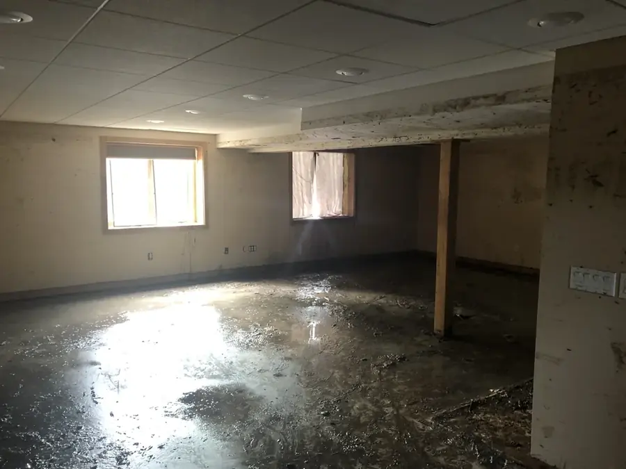Water heater flood in a Rancho Mirage garage